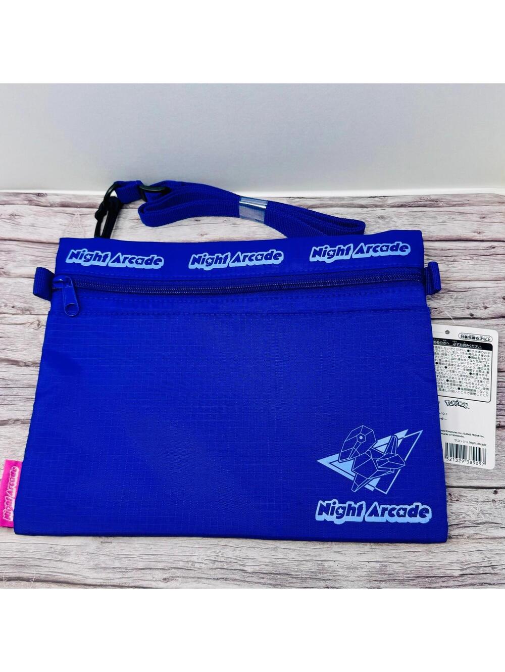 Pokemon Center Japan Night Arcade Porygon Shoulder Bag New Japan US Seller